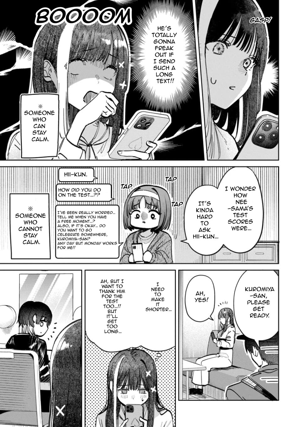 The After School Idol Has a Secret Chapter 62 page 7 - Chapter 62: Kuromiya's Conflict