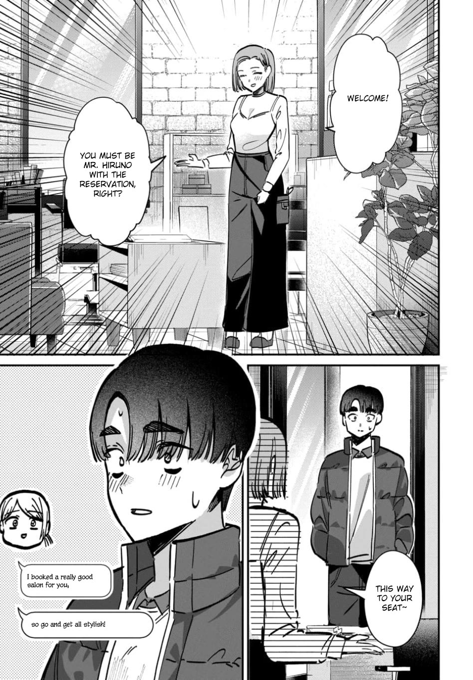 The After School Idol Has a Secret Chapter 63 page 1 - Chapter 63: Hirono-kun and the Beauty Salon