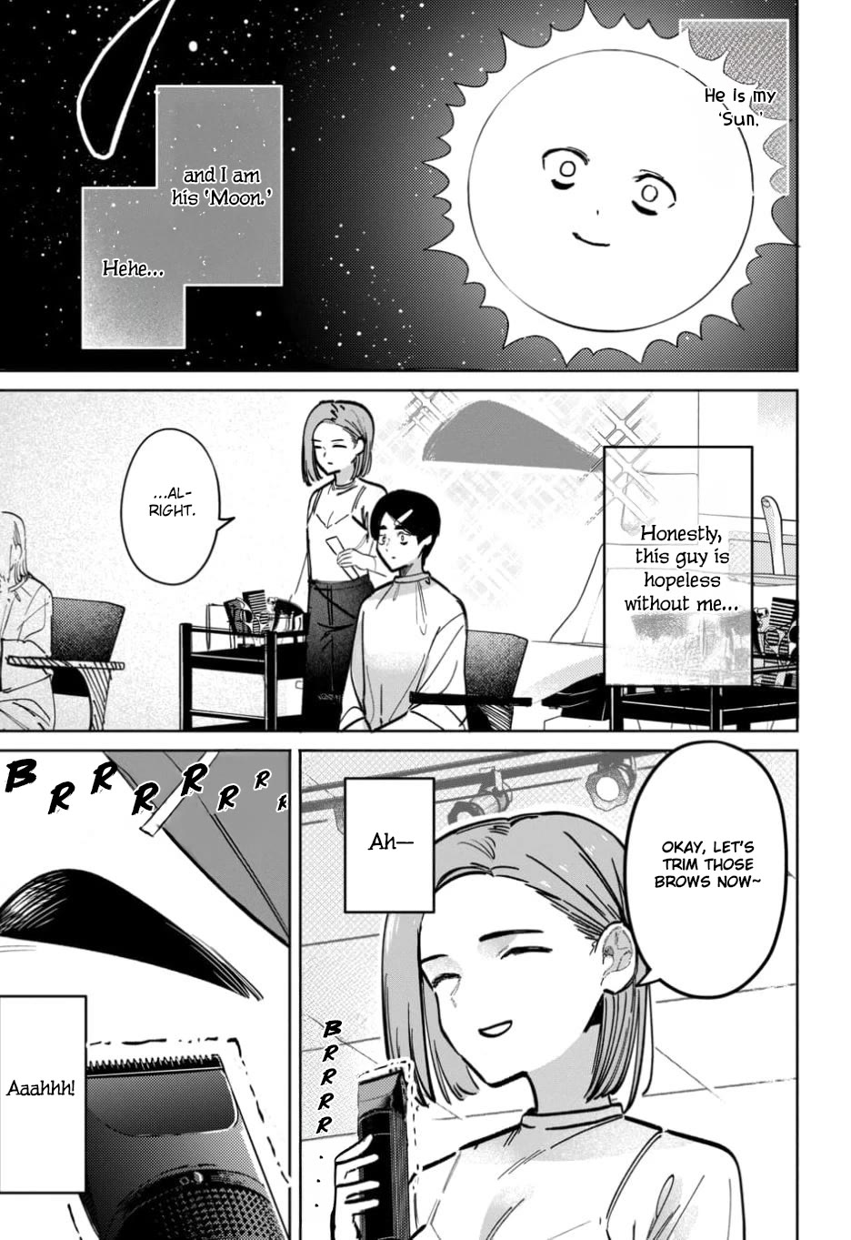The After School Idol Has a Secret Chapter 63 page 15 - Chapter 63: Hirono-kun and the Beauty Salon