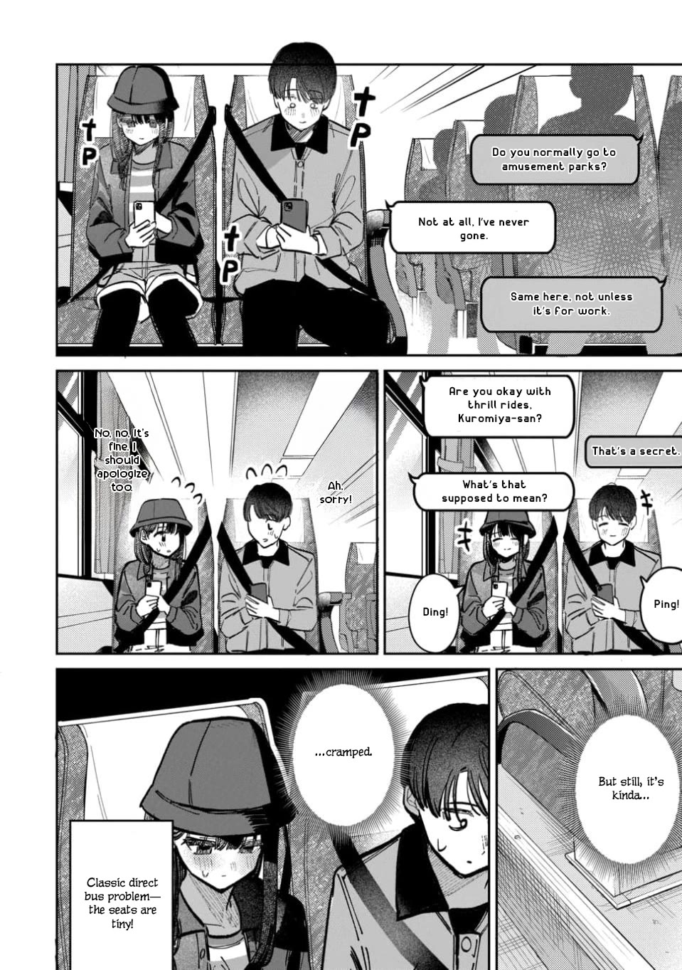 The After School Idol Has a Secret Chapter 64 page 10 - Chapter 64: Kuromiya-san and the Express Bus