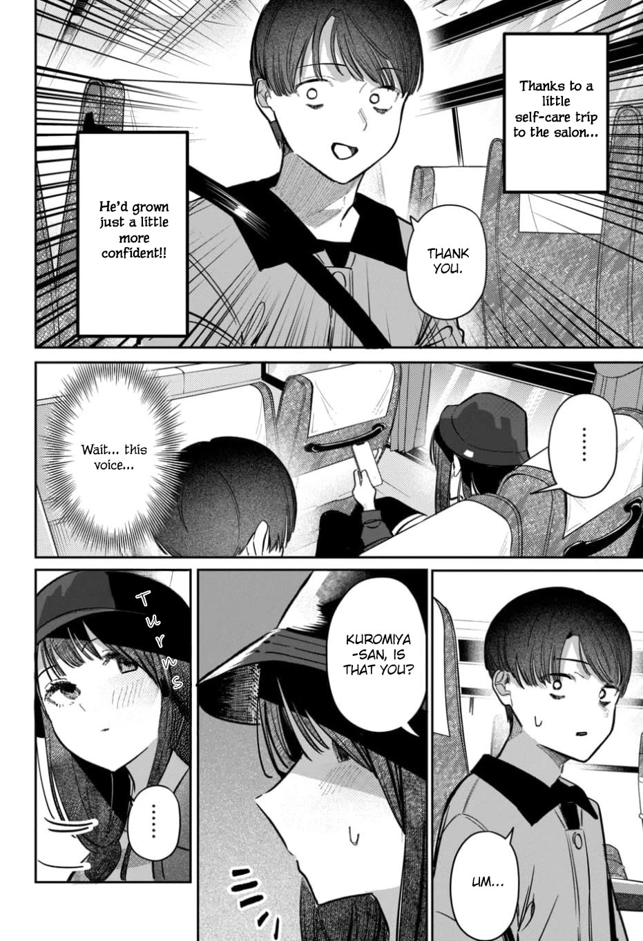 The After School Idol Has a Secret Chapter 64 page 14 - Chapter 64: Kuromiya-san and the Express Bus