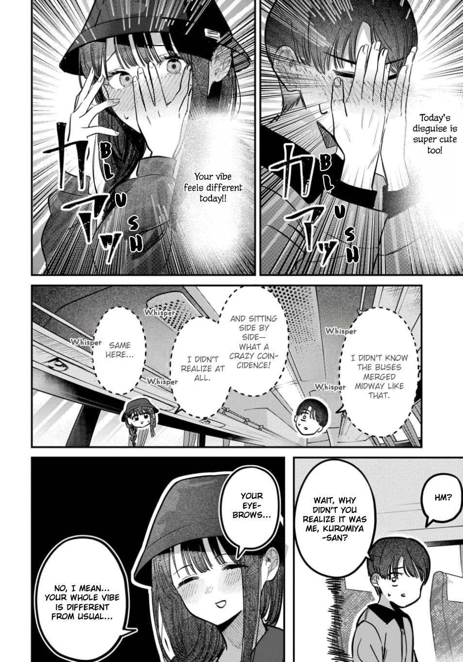 The After School Idol Has a Secret Chapter 64 page 16 - Chapter 64: Kuromiya-san and the Express Bus