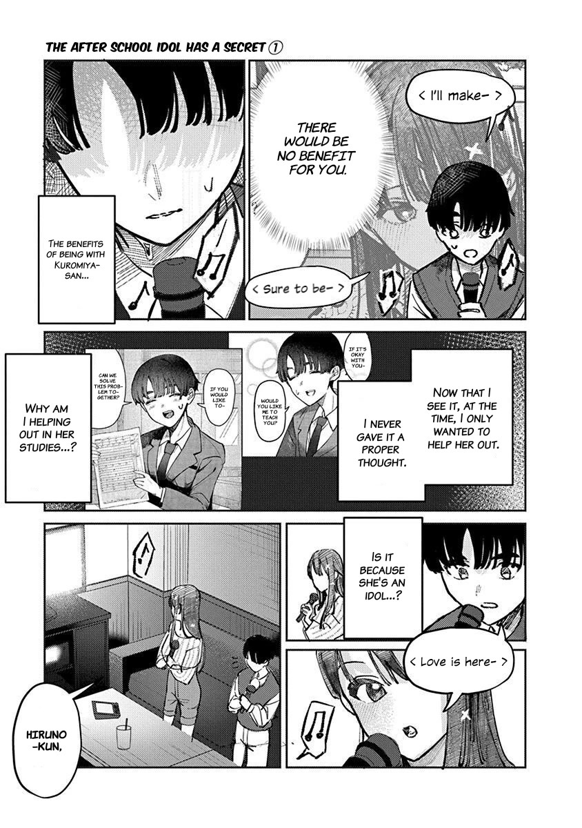 The After School Idol Has a Secret Chapter 7 page 6 - Chapter 7: Kuromiya-san's Reason
