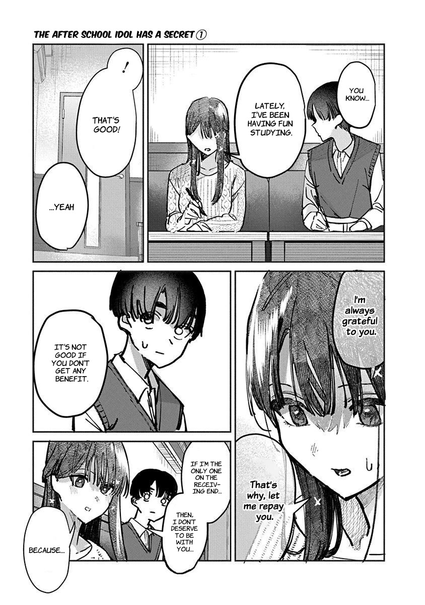 The After School Idol Has a Secret Chapter 7 page 8 - Chapter 7: Kuromiya-san's Reason