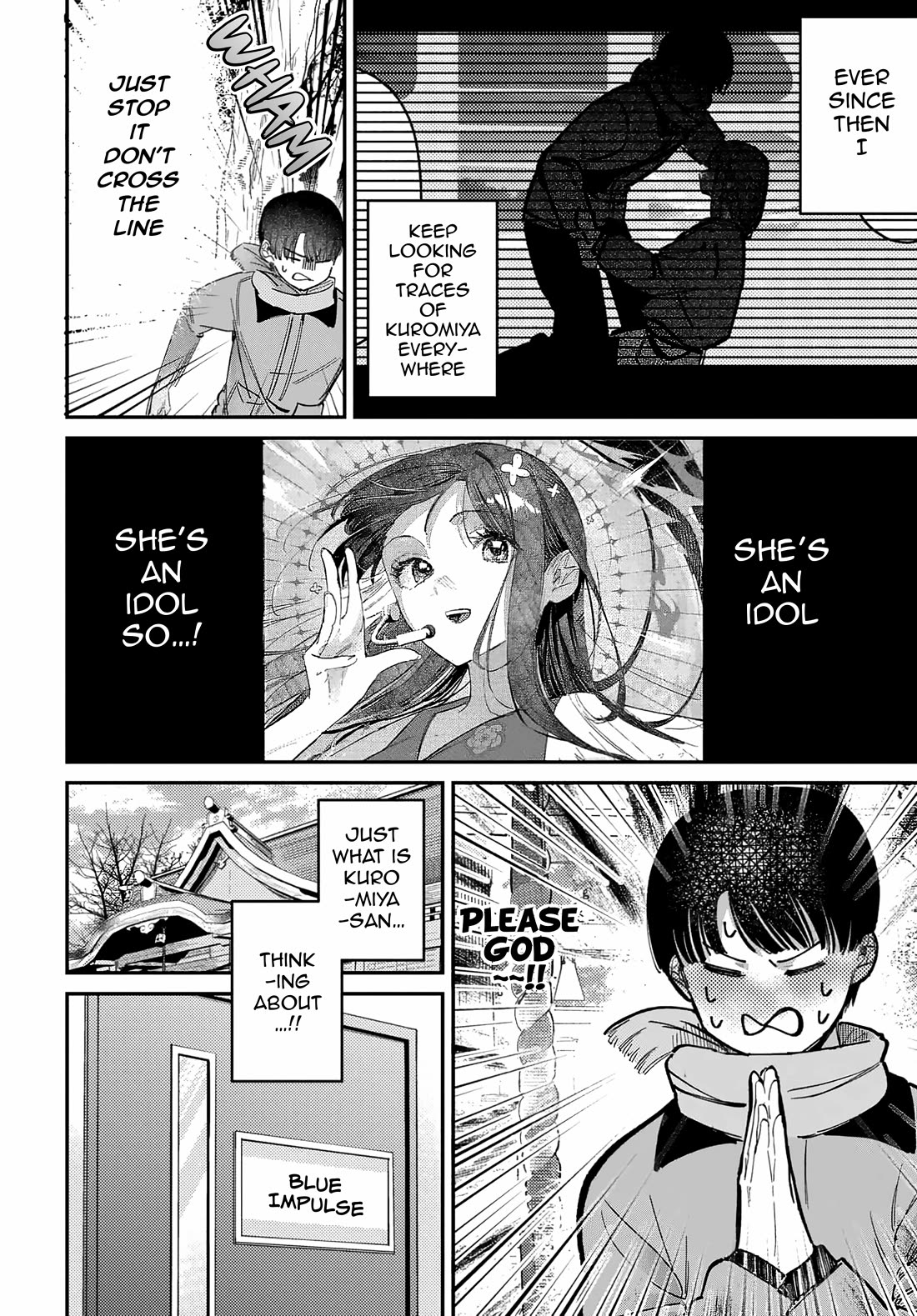 The After School Idol Has a Secret Chapter 71 page 6 - Chapter 71: Kuromiya-san and the Amusement Park Aftermath