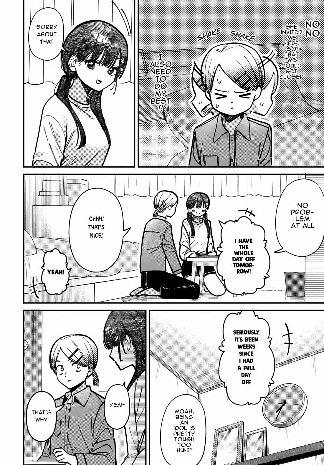 The After School Idol Has a Secret Chapter 72 page 16 - Chapter 72: Kuromiya-san and the sleepover