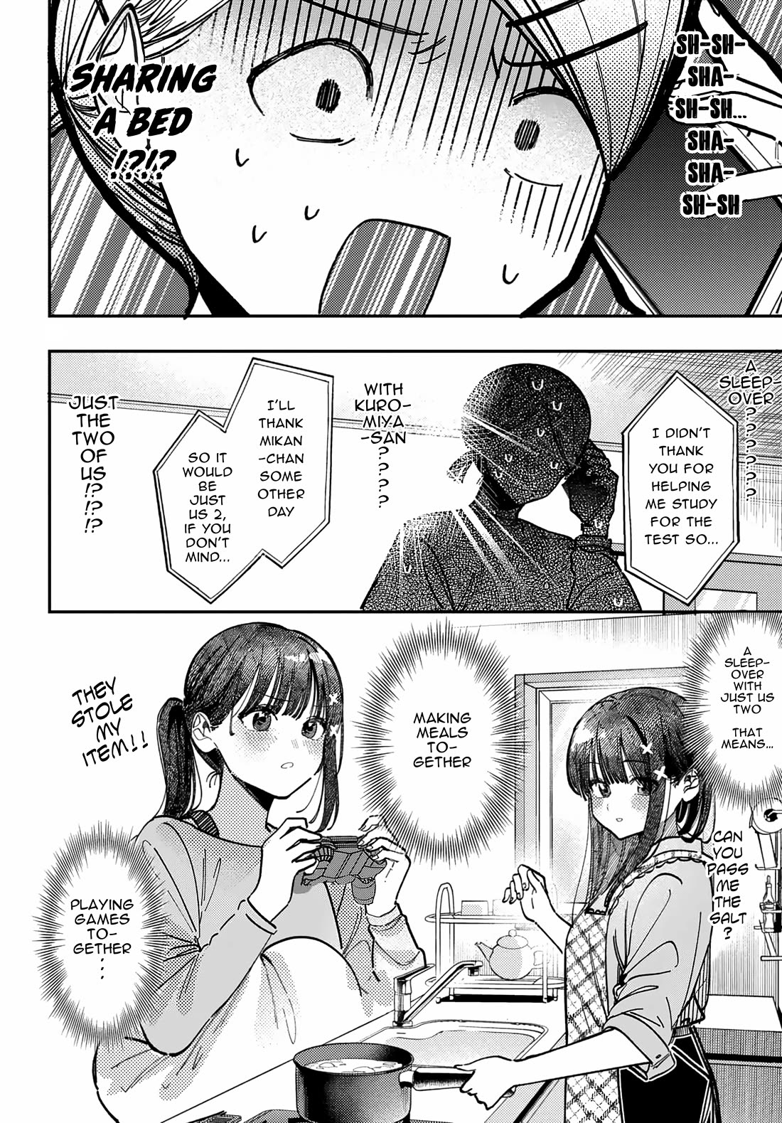 The After School Idol Has a Secret Chapter 72 page 6 - Chapter 72: Kuromiya-san and the sleepover