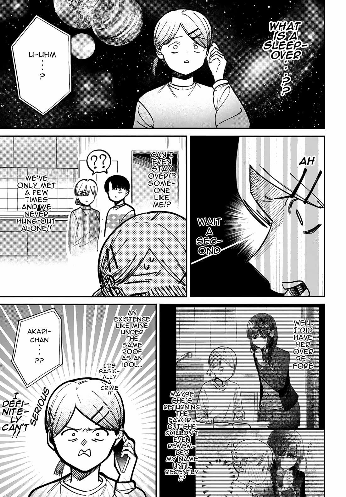The After School Idol Has a Secret Chapter 72 page 7 - Chapter 72: Kuromiya-san and the sleepover