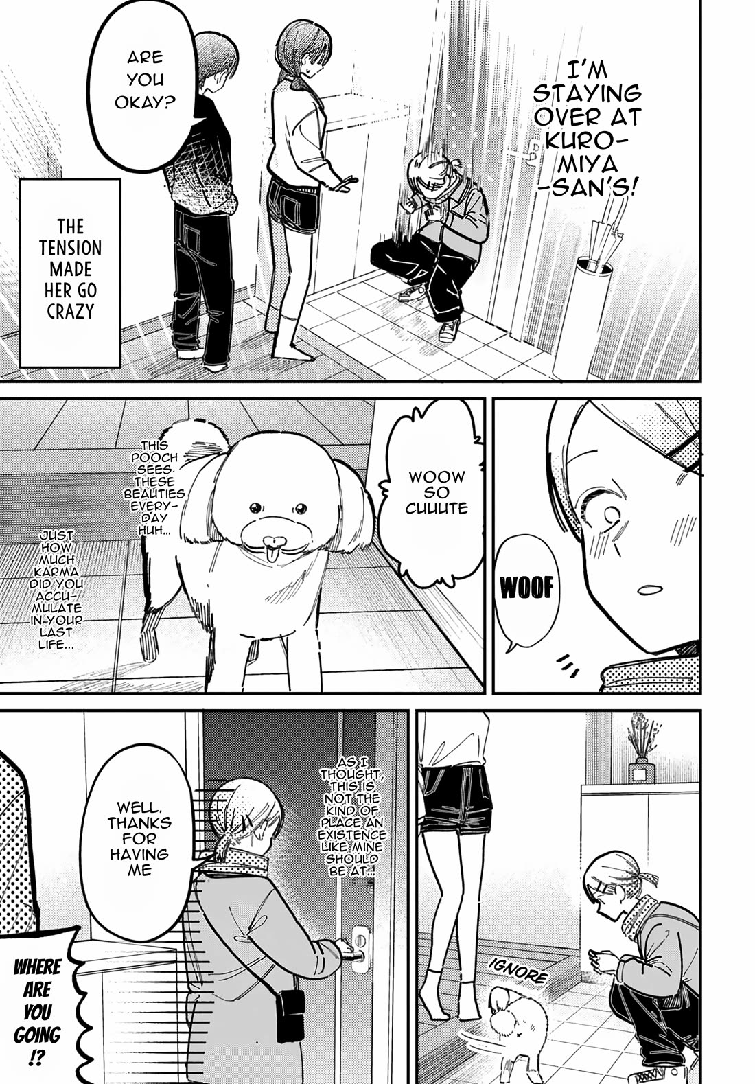 The After School Idol Has a Secret Chapter 72 page 9 - Chapter 72: Kuromiya-san and the sleepover