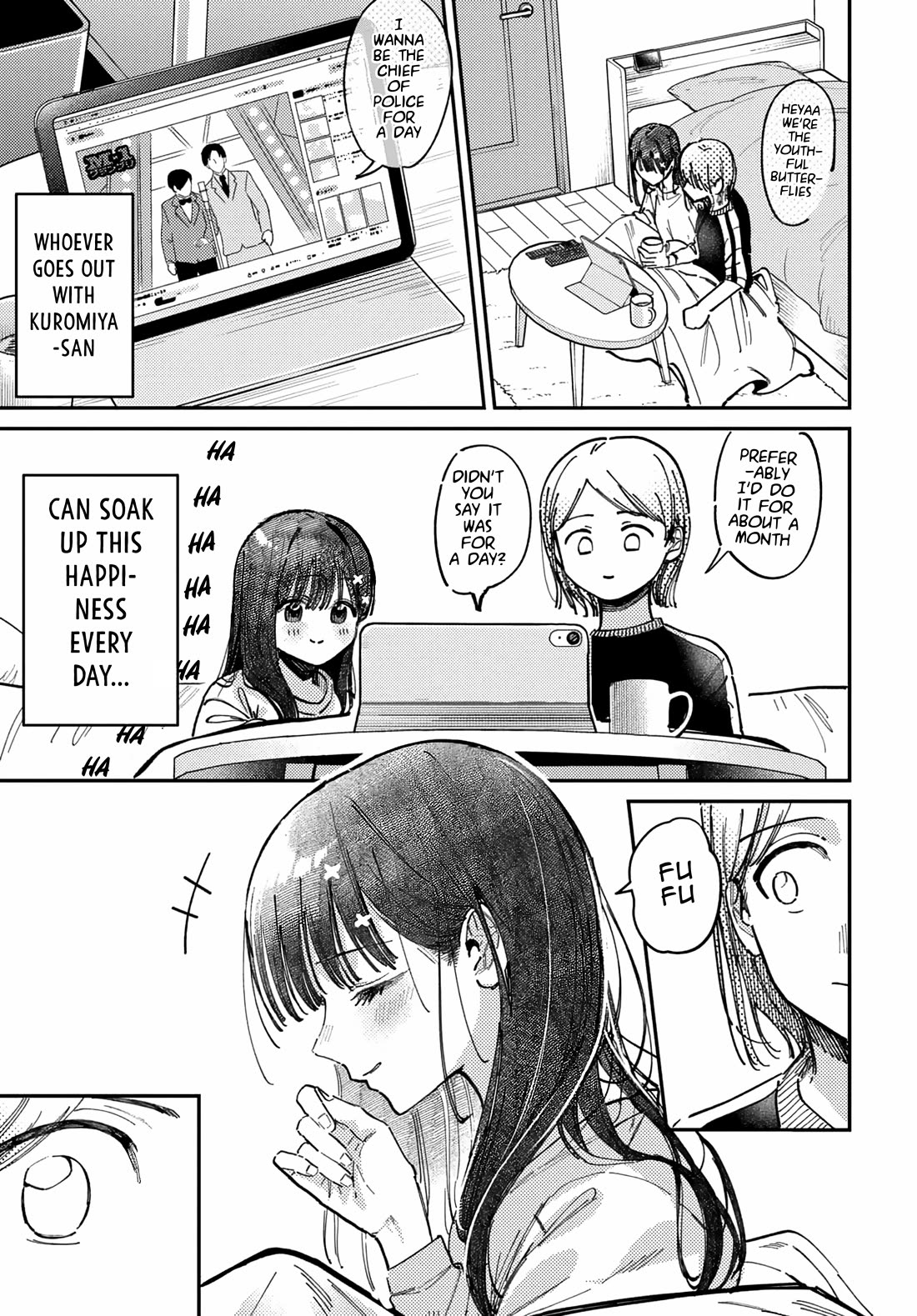 The After School Idol Has a Secret Chapter 73 page 11 - Chapter 73: Kuromiya-san and the Sleepover 2