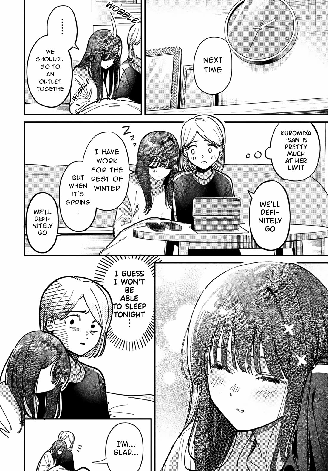 The After School Idol Has a Secret Chapter 73 page 14 - Chapter 73: Kuromiya-san and the Sleepover 2