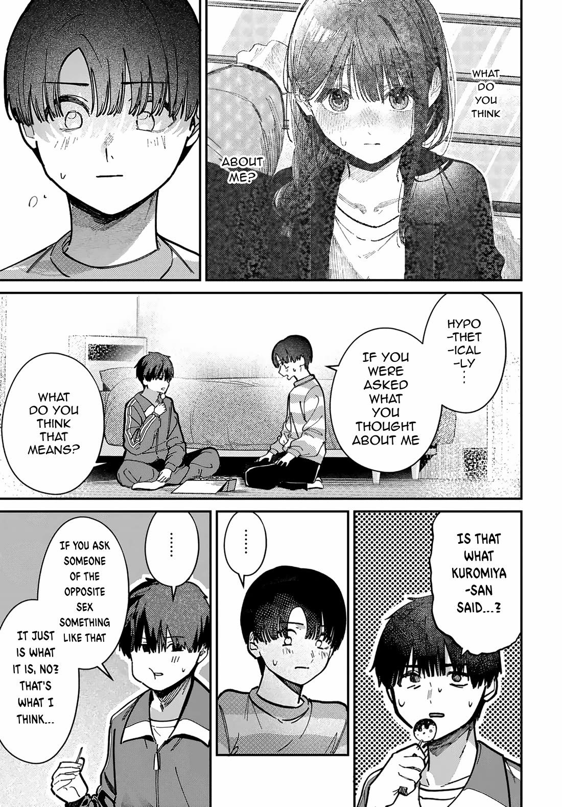 The After School Idol Has a Secret Chapter 74 page 13 - Chapter 74: Hiruno-kun and the love talk