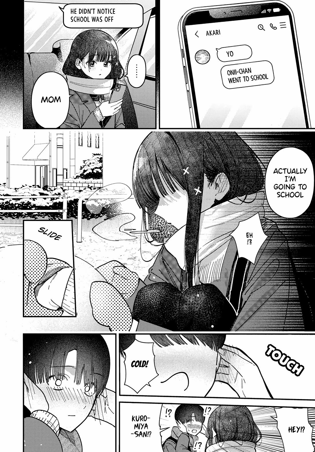 The After School Idol Has a Secret Chapter 75 page 14 - Chapter 75: Kuromiya-san and the third term
