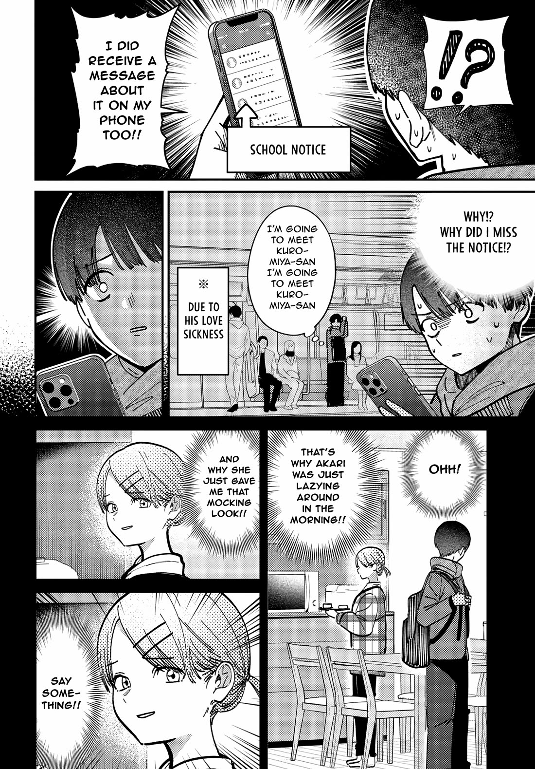 The After School Idol Has a Secret Chapter 75 page 4 - Chapter 75: Kuromiya-san and the third term