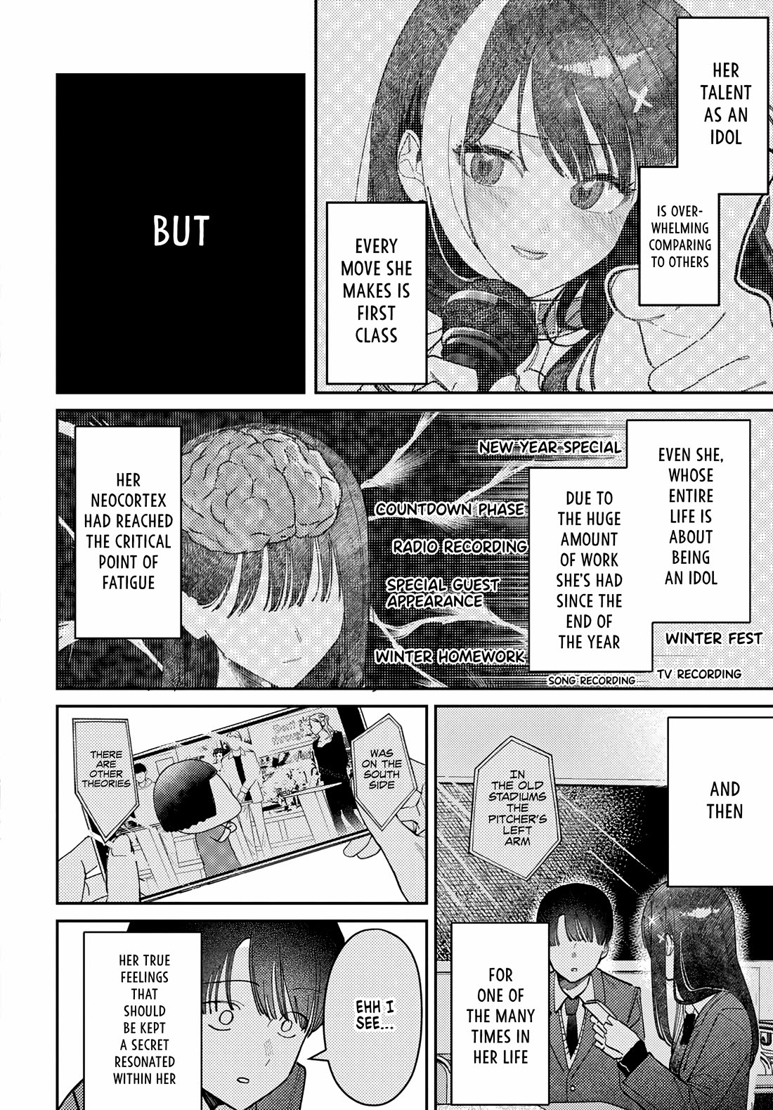 The After School Idol Has a Secret Chapter 76 page 14 - Chapter 76: Kuromiya and TV appearances