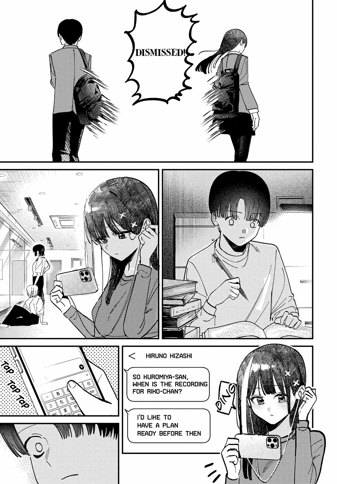 The After School Idol Has a Secret Chapter 76 page 17 - Chapter 76: Kuromiya and TV appearances