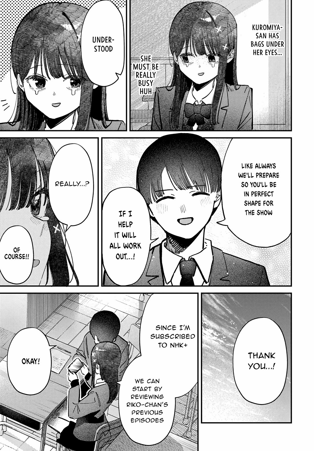 The After School Idol Has a Secret Chapter 76 page 7 - Chapter 76: Kuromiya and TV appearances