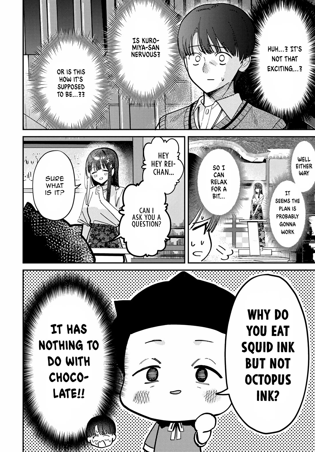 The After School Idol Has a Secret Chapter 77 page 10 - Chapter 77: Kuromiya-san’s TV recording