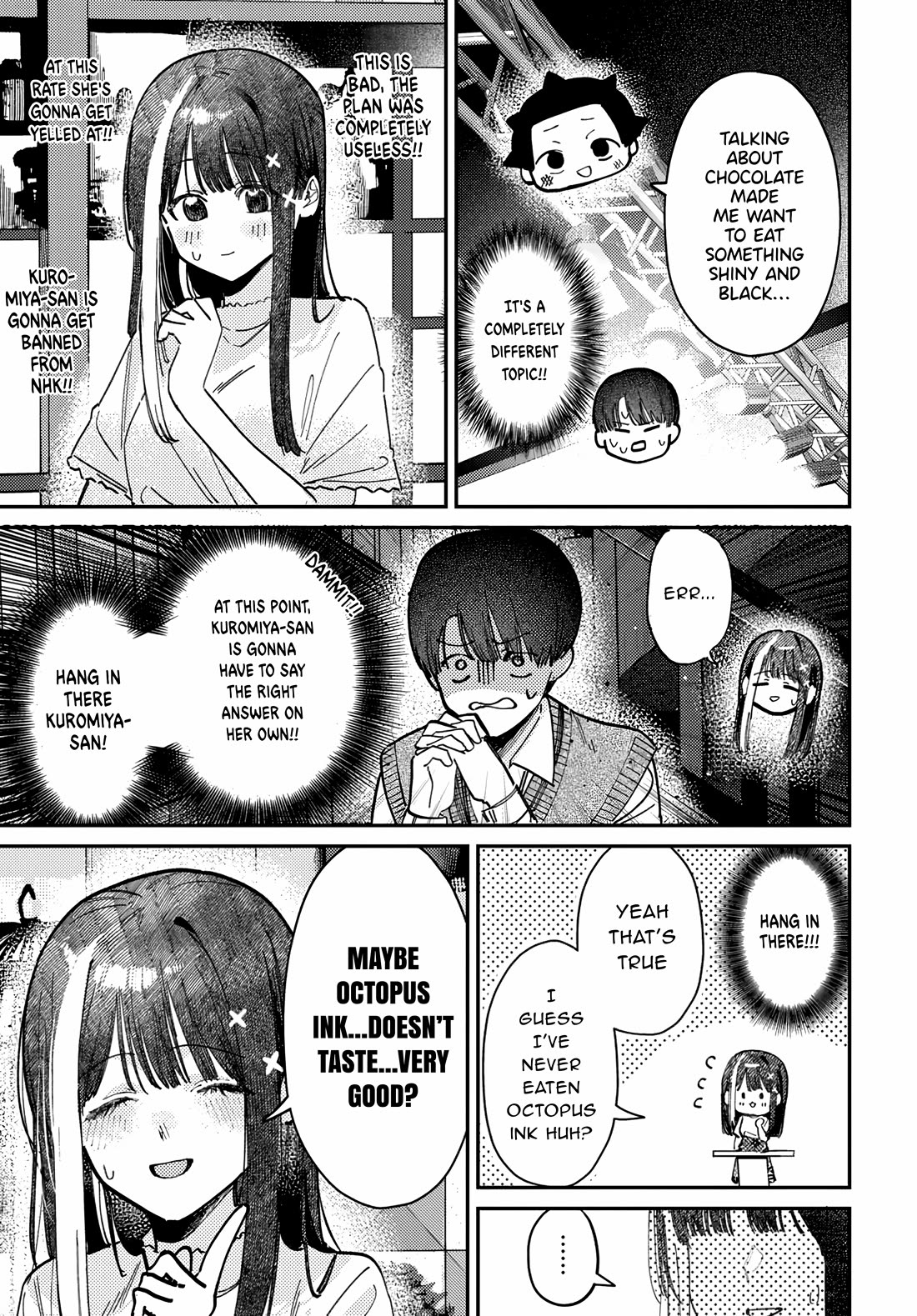 The After School Idol Has a Secret Chapter 77 page 11 - Chapter 77: Kuromiya-san’s TV recording
