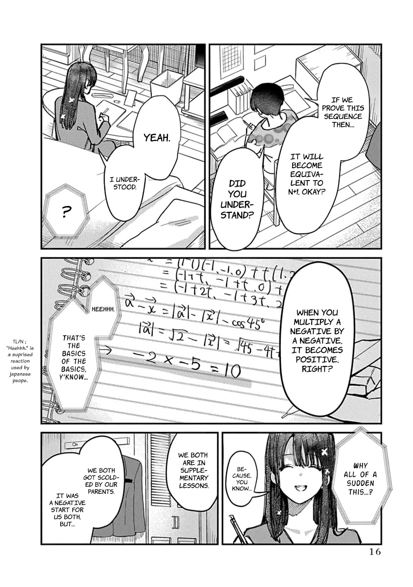 The After School Idol Has a Secret Chapter 8 page 19 - Chapter 8: Talking on phone with Kuromiya-san