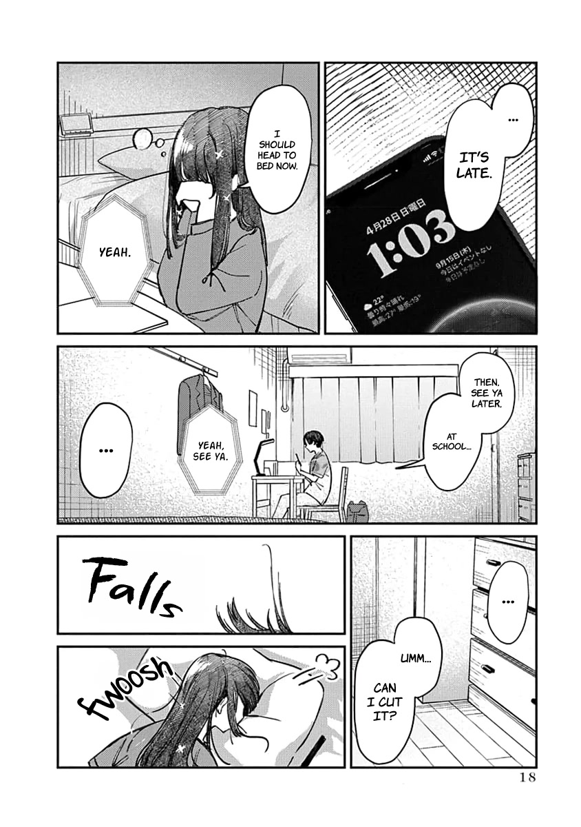 The After School Idol Has a Secret Chapter 8 page 21 - Chapter 8: Talking on phone with Kuromiya-san