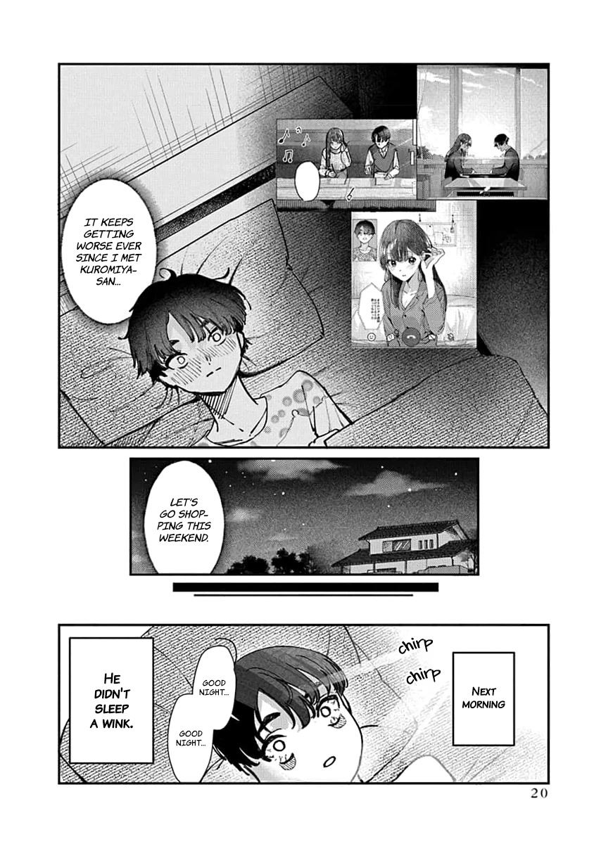 The After School Idol Has a Secret Chapter 8 page 23 - Chapter 8: Talking on phone with Kuromiya-san
