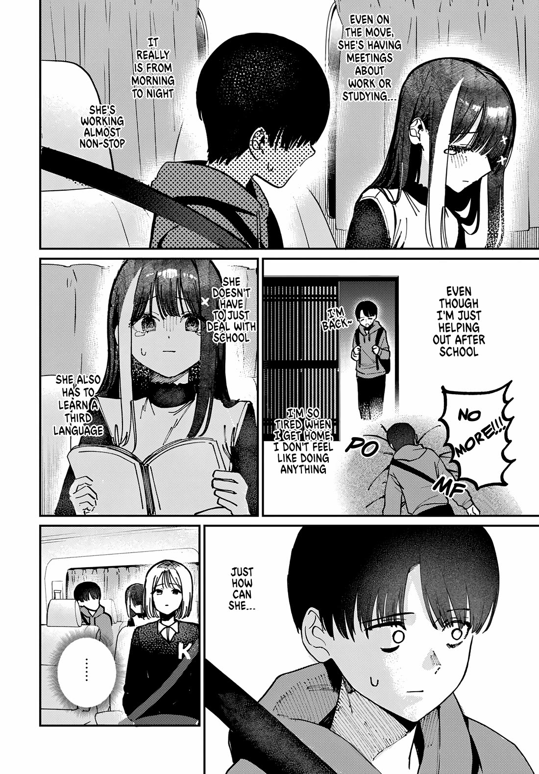 The After School Idol Has a Secret Chapter 80 page 10 - Chapter 80: Kuromiya-san and the third language