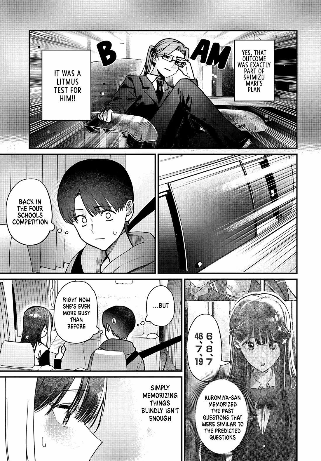 The After School Idol Has a Secret Chapter 80 page 13 - Chapter 80: Kuromiya-san and the third language