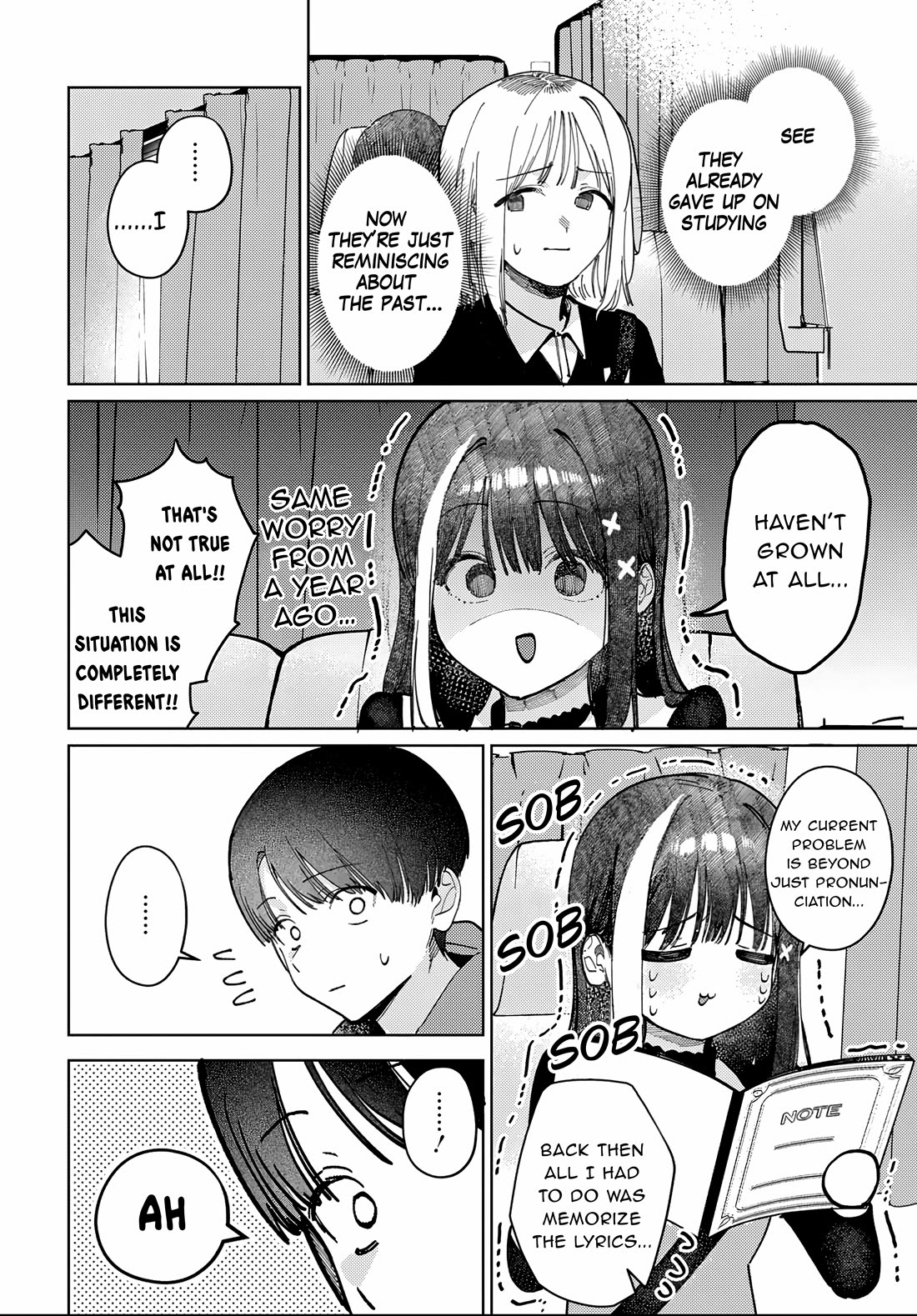 The After School Idol Has a Secret Chapter 81 page 6 - Chapter 81: Kuromiya-san and the third language (2)