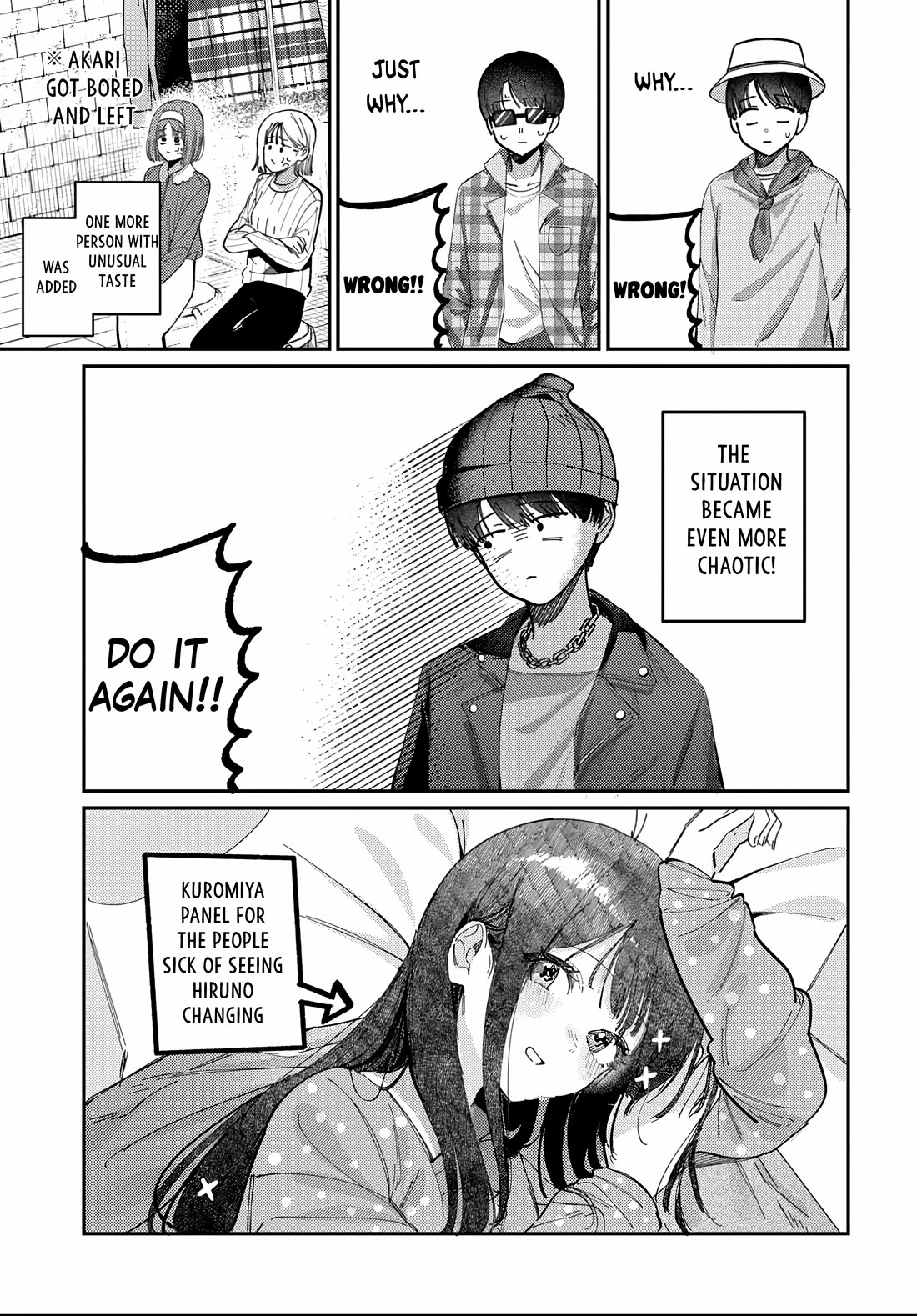 The After School Idol Has a Secret Chapter 82 page 13 - Chapter 82: Hiruno-kun's clothes