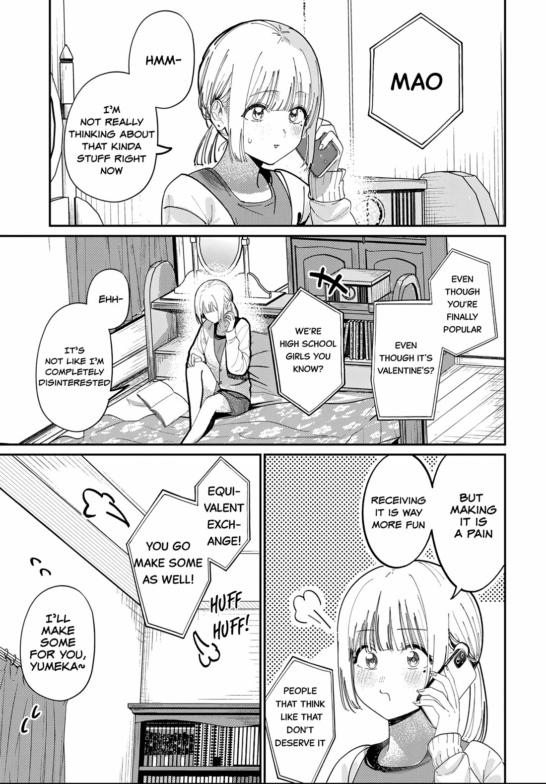 The After School Idol Has a Secret Chapter 83 page 13 - Chapter 83: Kuromiya-san and Suzuki Mao