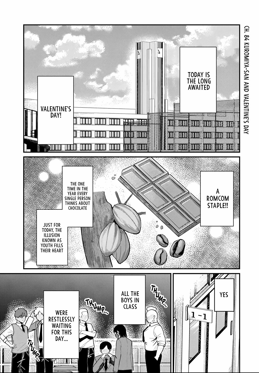 The After School Idol Has a Secret Chapter 84 page 1 - Chapter 84: Kuromiya-san and Valentine’s day