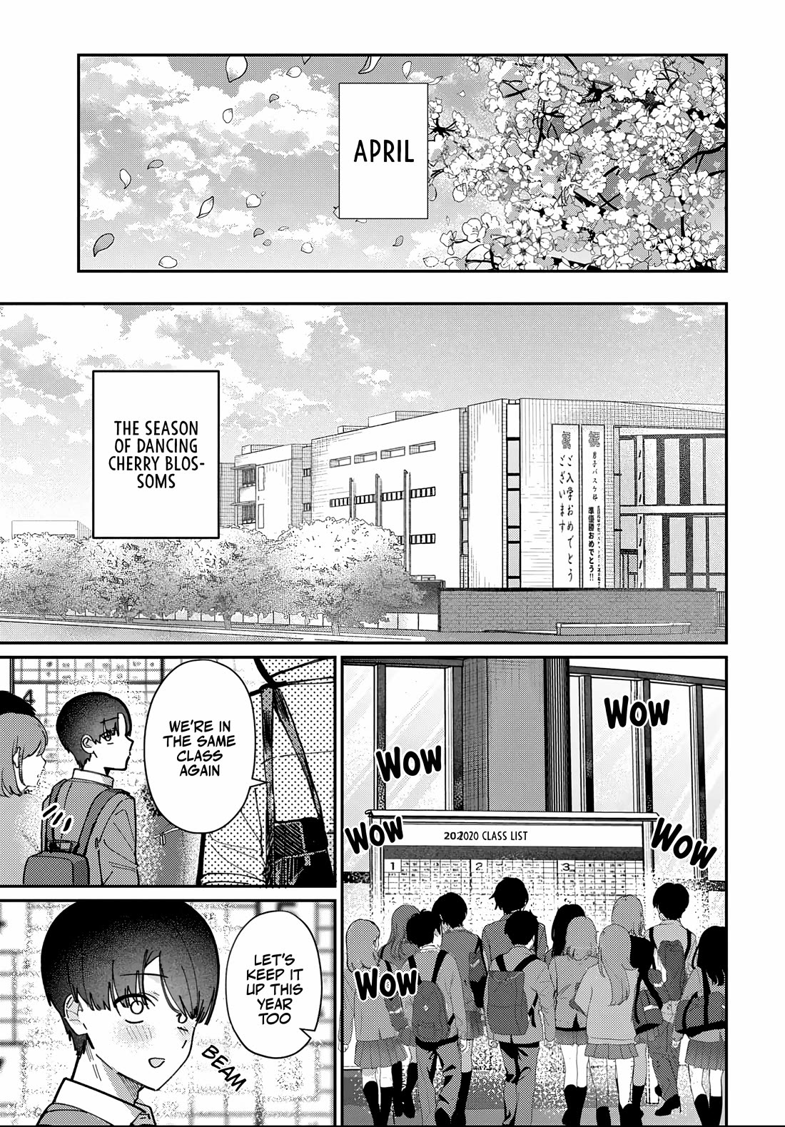 The After School Idol Has a Secret Chapter 87 page 1 - Chapter 87: Kuromiya-san and all’s new year