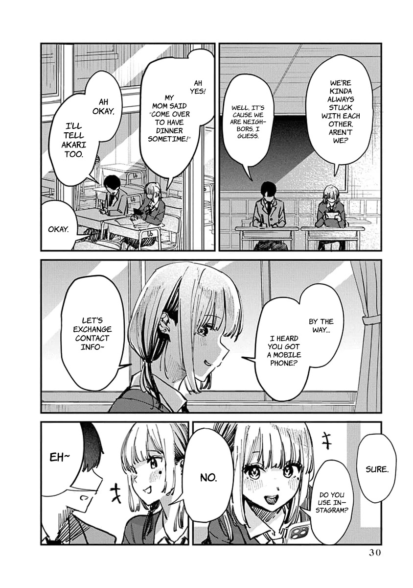 The After School Idol Has a Secret Chapter 9 page 10 - Chapter 9: Kuromiya-san and The Childhood Friend