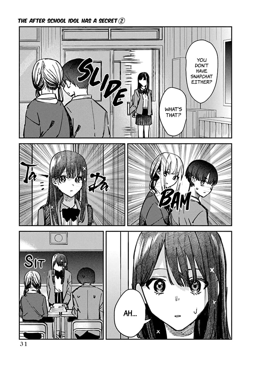 The After School Idol Has a Secret Chapter 9 page 11 - Chapter 9: Kuromiya-san and The Childhood Friend