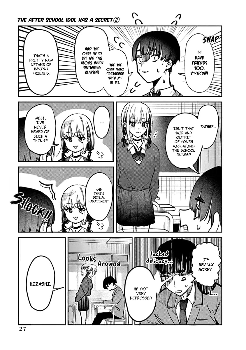The After School Idol Has a Secret Chapter 9 page 7 - Chapter 9: Kuromiya-san and The Childhood Friend