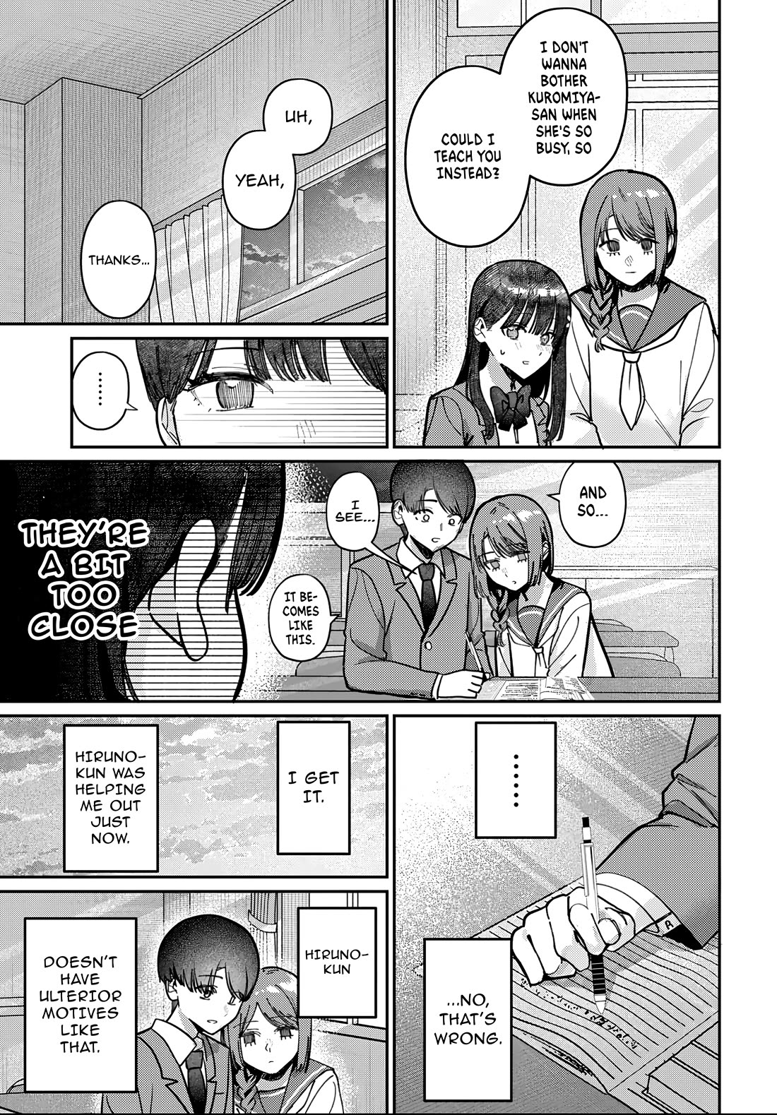 The After School Idol Has a Secret Chapter 90 page 13 - Chapter 90: Kuromiya-san's Intuition