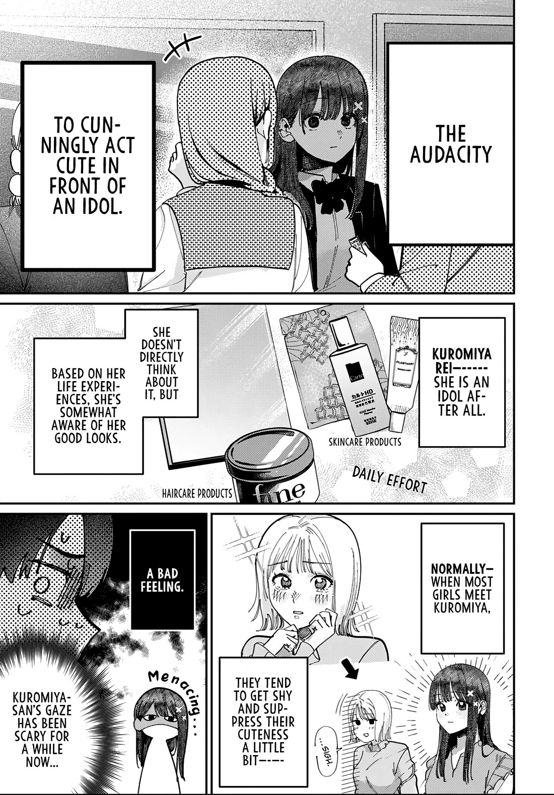 The After School Idol Has a Secret Chapter 90 page 7 - Chapter 90: Kuromiya-san's Intuition