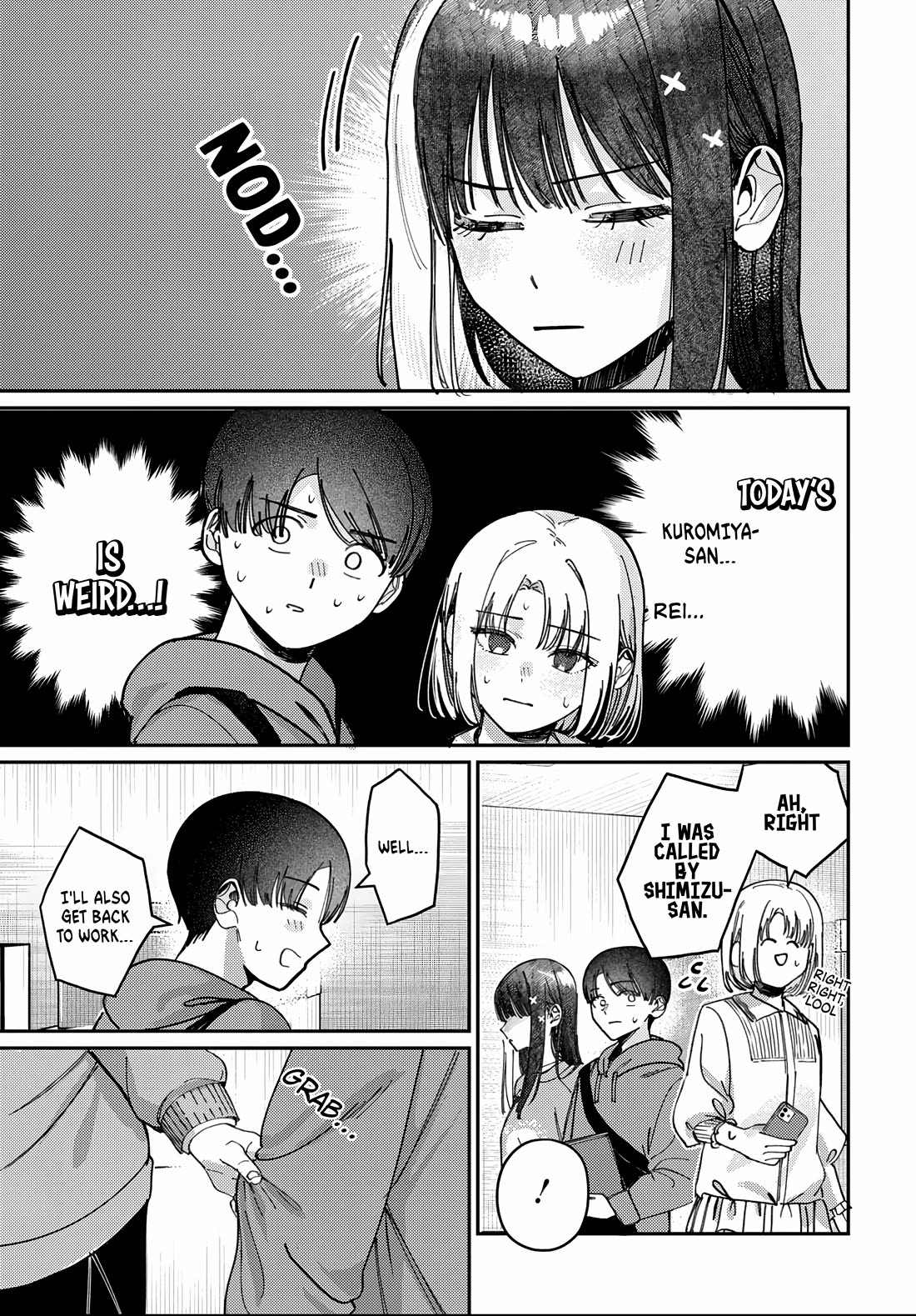 The After School Idol Has a Secret Chapter 92 page 13 - Chapter 92: Kuromiya-san's Jealousy