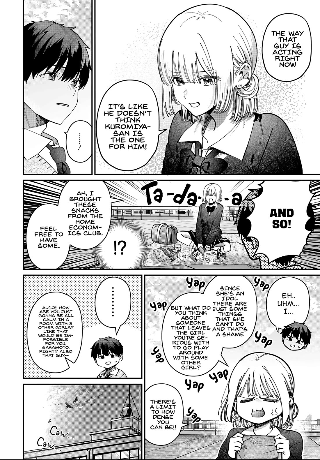 The After School Idol Has a Secret Chapter 93 page 10 - Chapter 93: Suzuki Mao's Anger