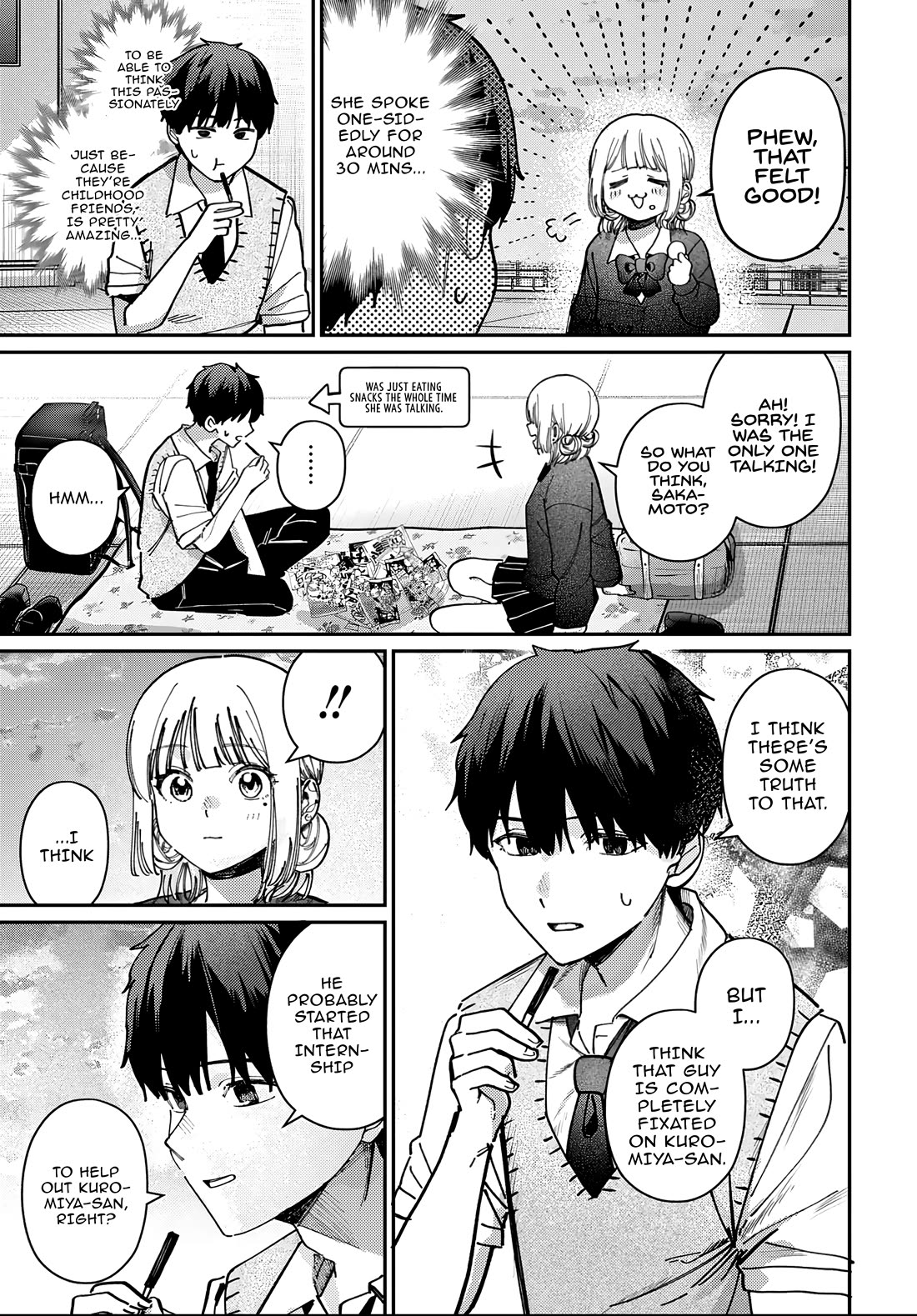 The After School Idol Has a Secret Chapter 93 page 11 - Chapter 93: Suzuki Mao's Anger