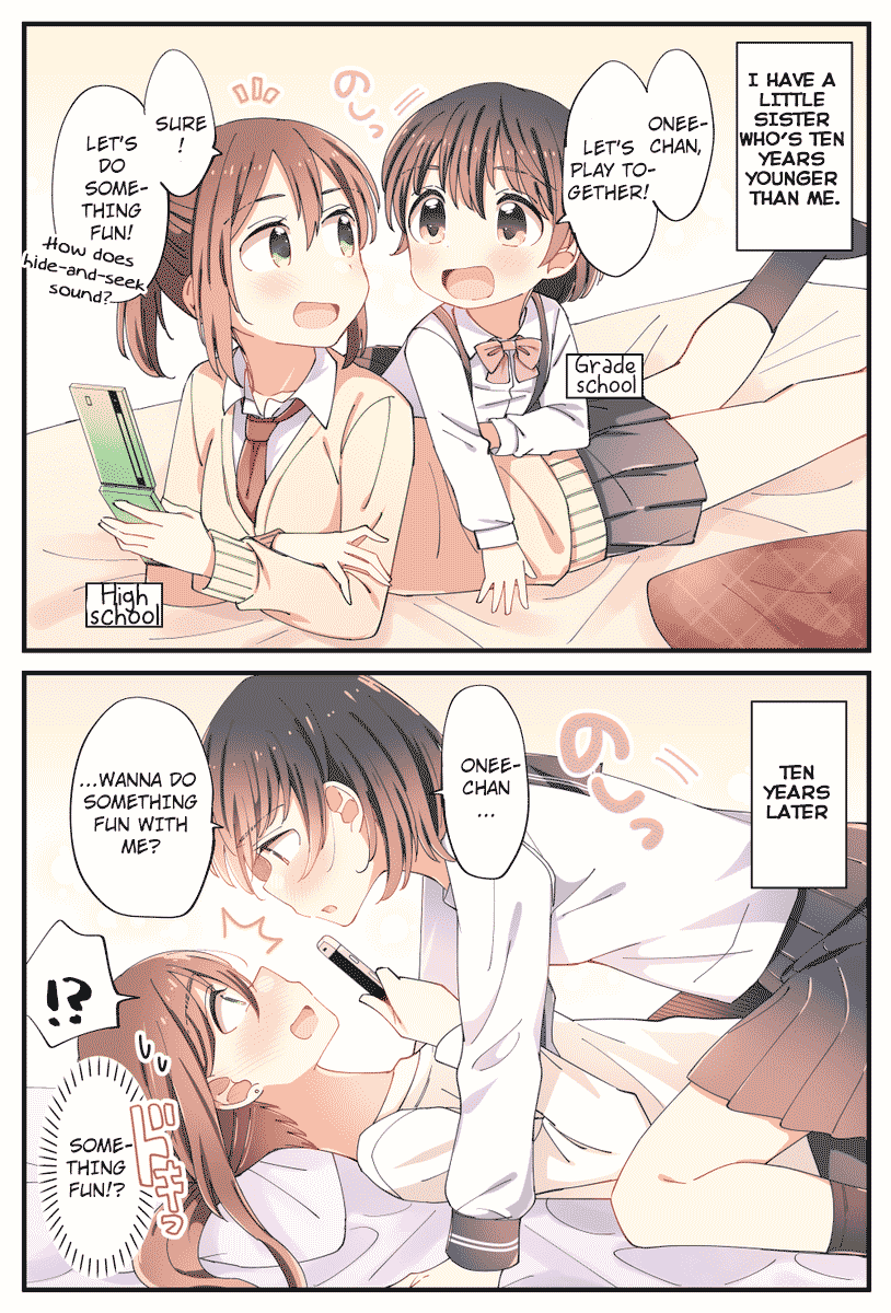 The Age Gap Sister is at That Age Chapter 0 page 11 - Chapter 0: Pixiv ver.