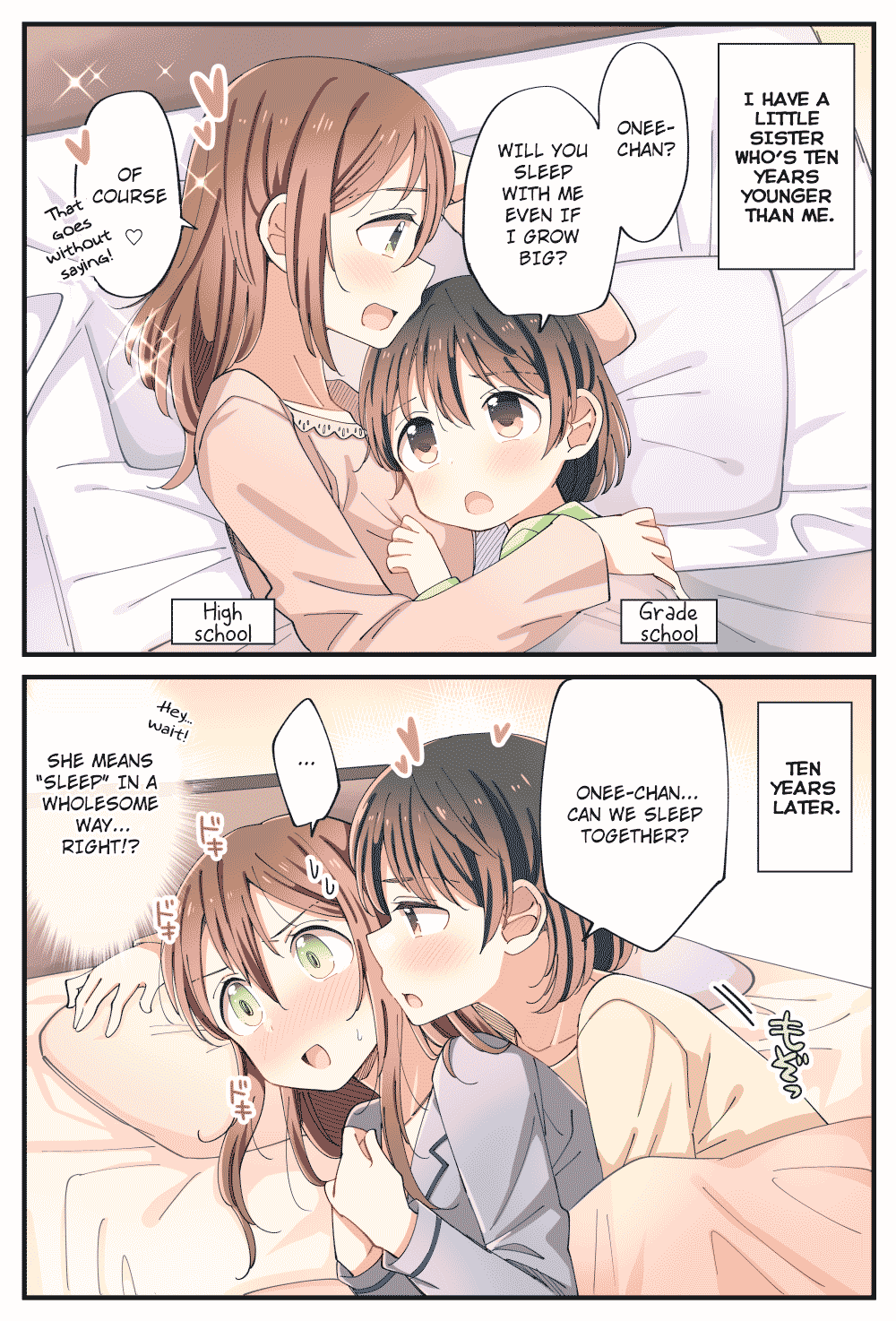 The Age Gap Sister is at That Age Chapter 0 page 4 - Chapter 0: Pixiv ver.