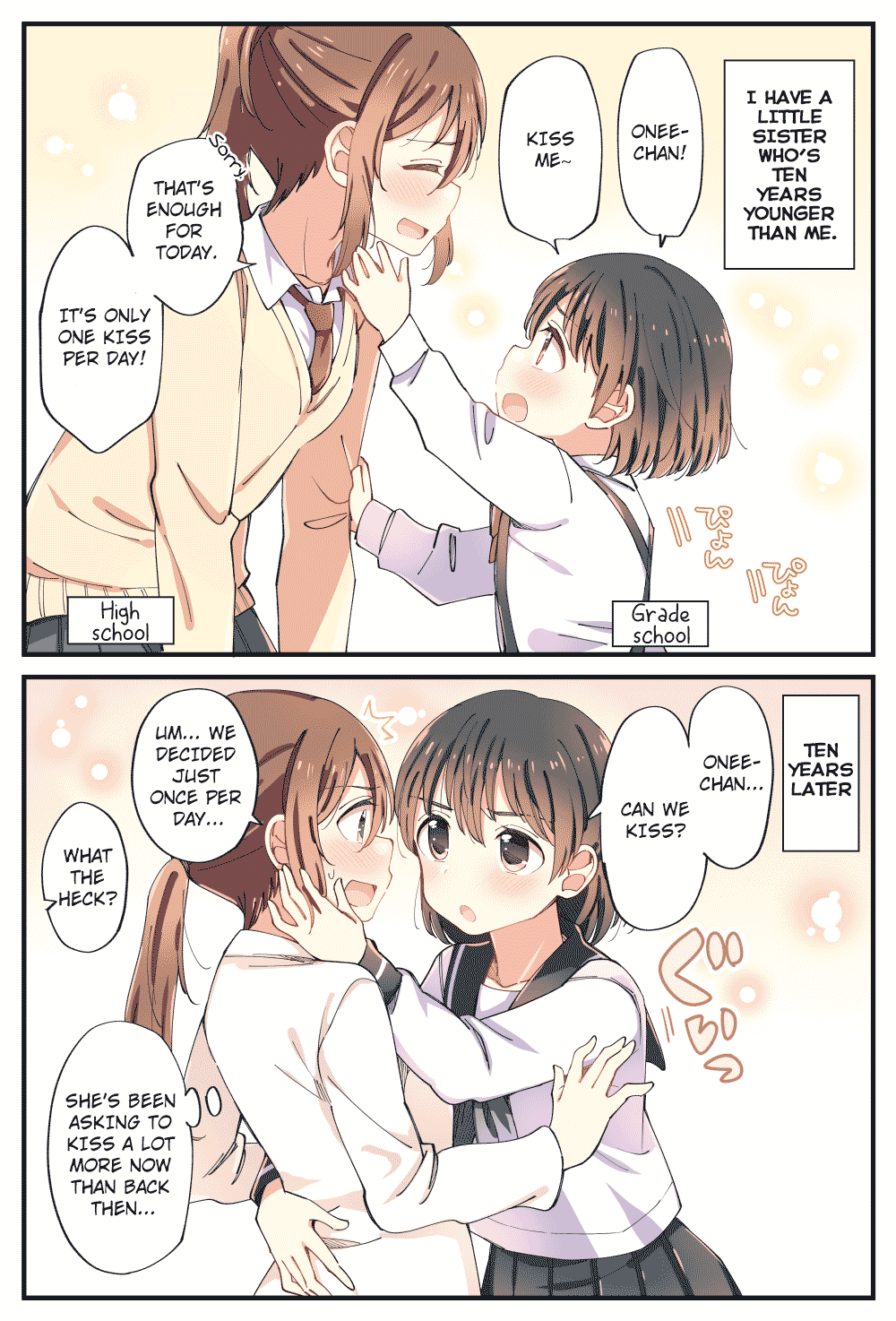 The Age Gap Sister is at That Age Chapter 0 page 5 - Chapter 0: Pixiv ver.