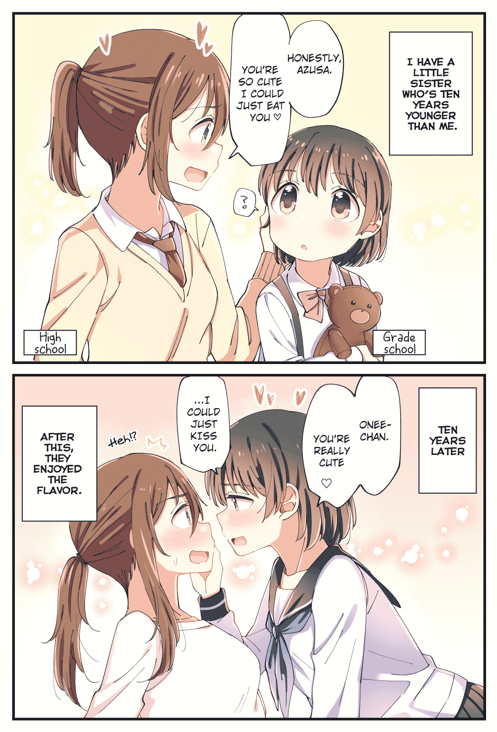 The Age Gap Sister is at That Age Chapter 0 page 8 - Chapter 0: Pixiv ver.