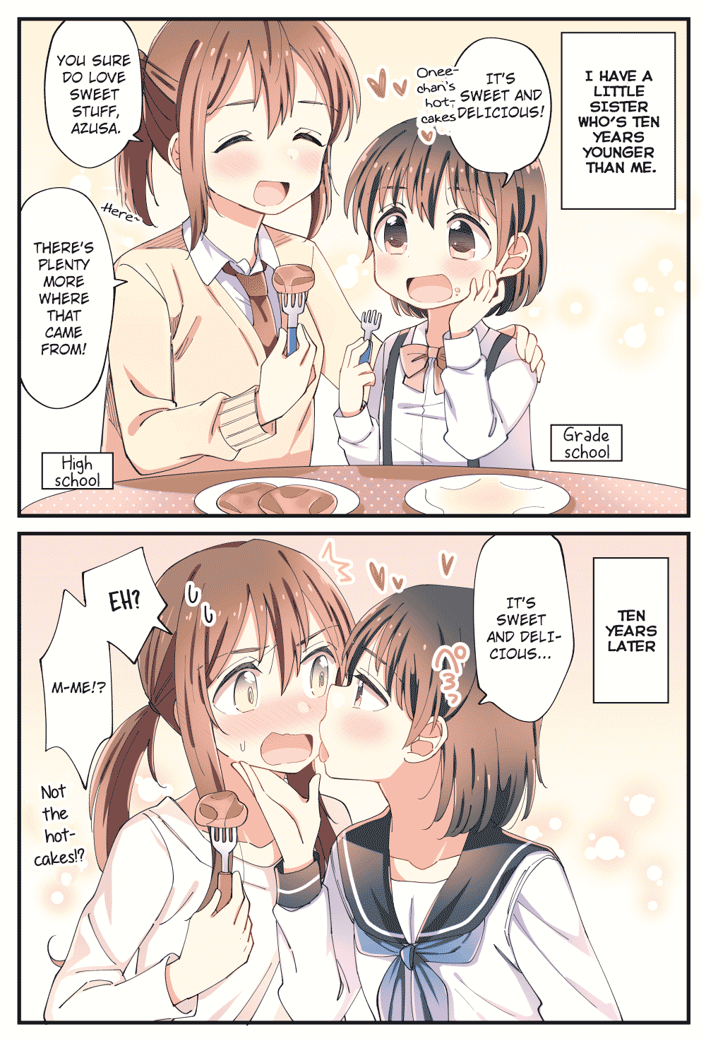 The Age Gap Sister is at That Age Chapter 0 page 9 - Chapter 0: Pixiv ver.