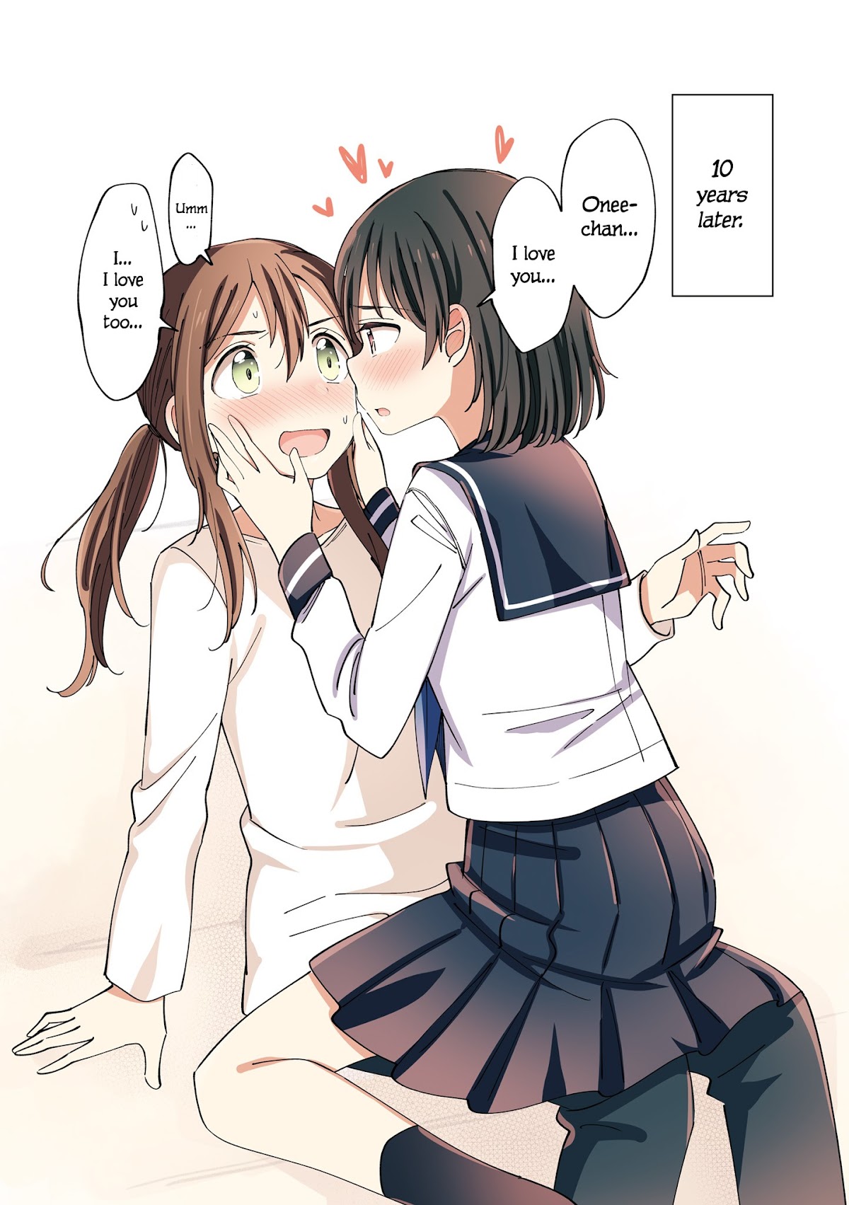 The Age Gap Sister is at That Age Chapter 1 page 3 - Chapter 1: I Love You