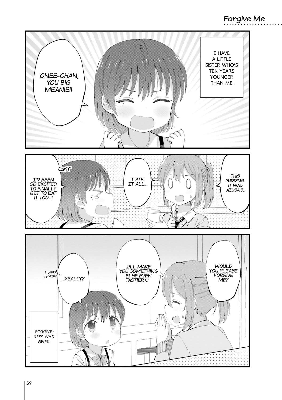 The Age Gap Sister is at That Age Chapter 16 page 1 - Chapter 16: Forgive Me