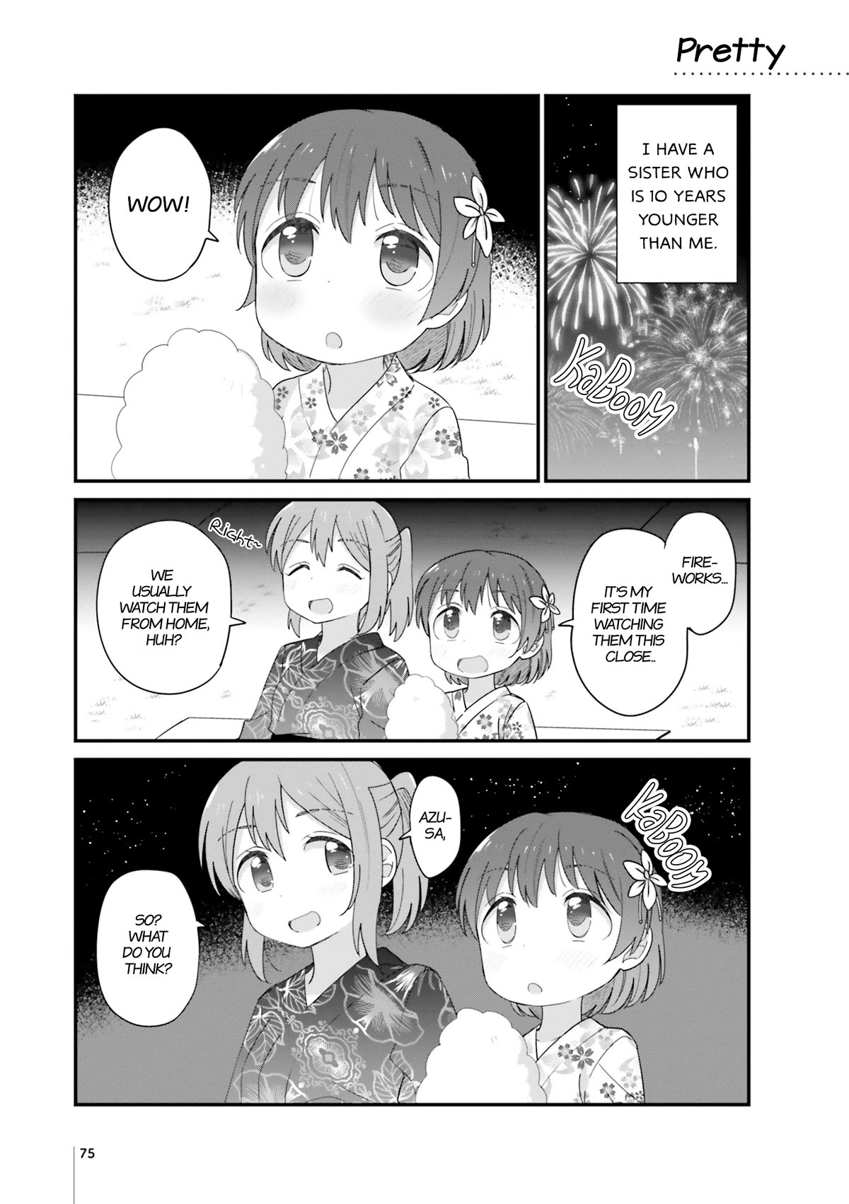 The Age Gap Sister is at That Age Chapter 19 page 1 - Chapter 19: Pretty