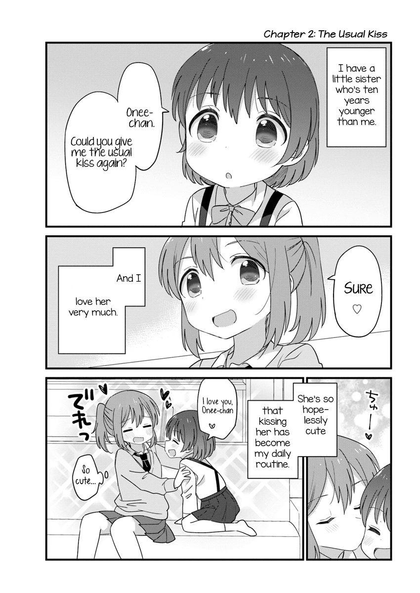The Age Gap Sister is at That Age Chapter 2 page 1 - Chapter 2: The Usual Kiss